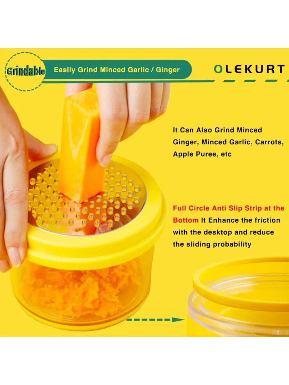 Corn Cob Stripper Tool - Easy Corn Peeler for Fresh Corn on the Cob, Yellow